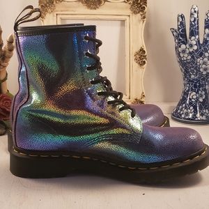 | Dr. Martens Dark Iridescent 1460 Pascal boots